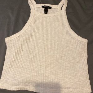 Forever 21 White halter top